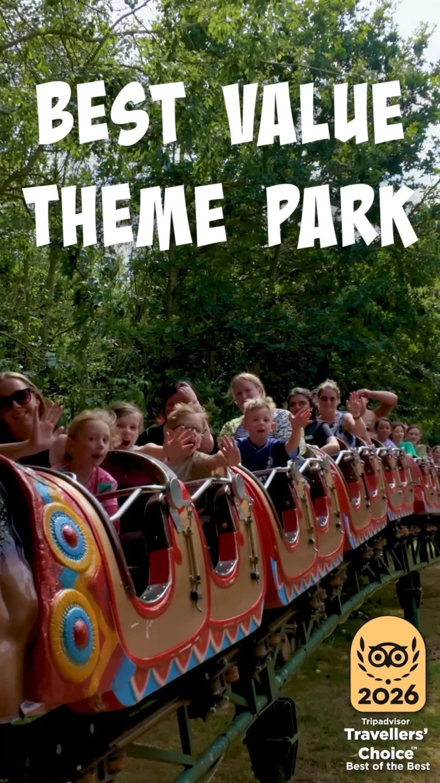 There's less than a week to go to vote for us in the UK Theme Park Awards!🚨

We'd love your help to vote for us in:
Best Theme Park For Toddlers✨
Best Value Theme Park 🤩

https://www.ukthemeparkawards.com/