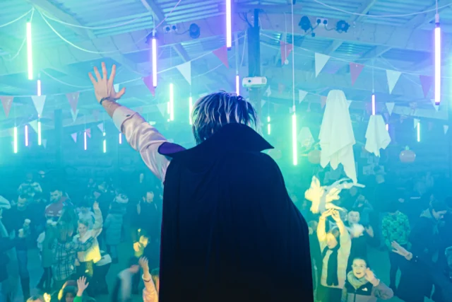 The Monster Rave is BACK 23rd-26th October!🤩

Join DJ Vampire for our monster themed disco, plus mummify your mummy & a fancy dress competition!👀

With three monstrous sessions per day (at 12:00 pm, 1:30pm and then at 3:00 pm), you can get your monster-mash freak on whenever suits you - and the best part? It's completely FREE for everyone!

Book your tickets online NOW!

www.twinlakespark.co.uk